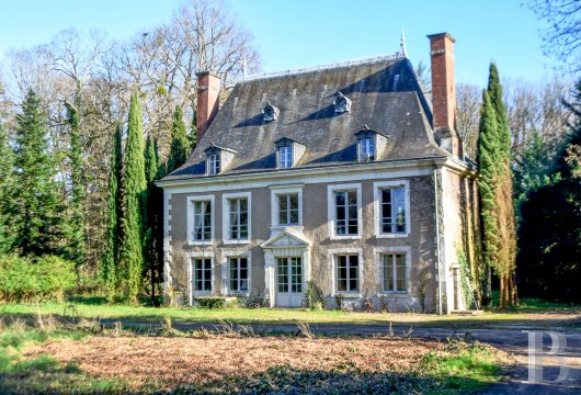 centre-val-de-loire - À 2 h de Paris et aux portes de Blois,  un manoir du 17e s. et ses dépendances dans un parc boisé