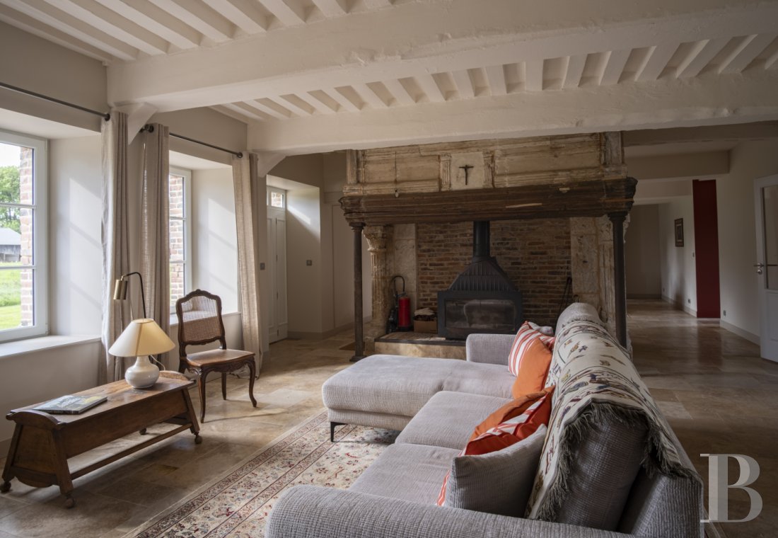 En Seine-Maritime, dans le Pays de Caux, une ancienne ferme formant un clos-masure - photo  n°4