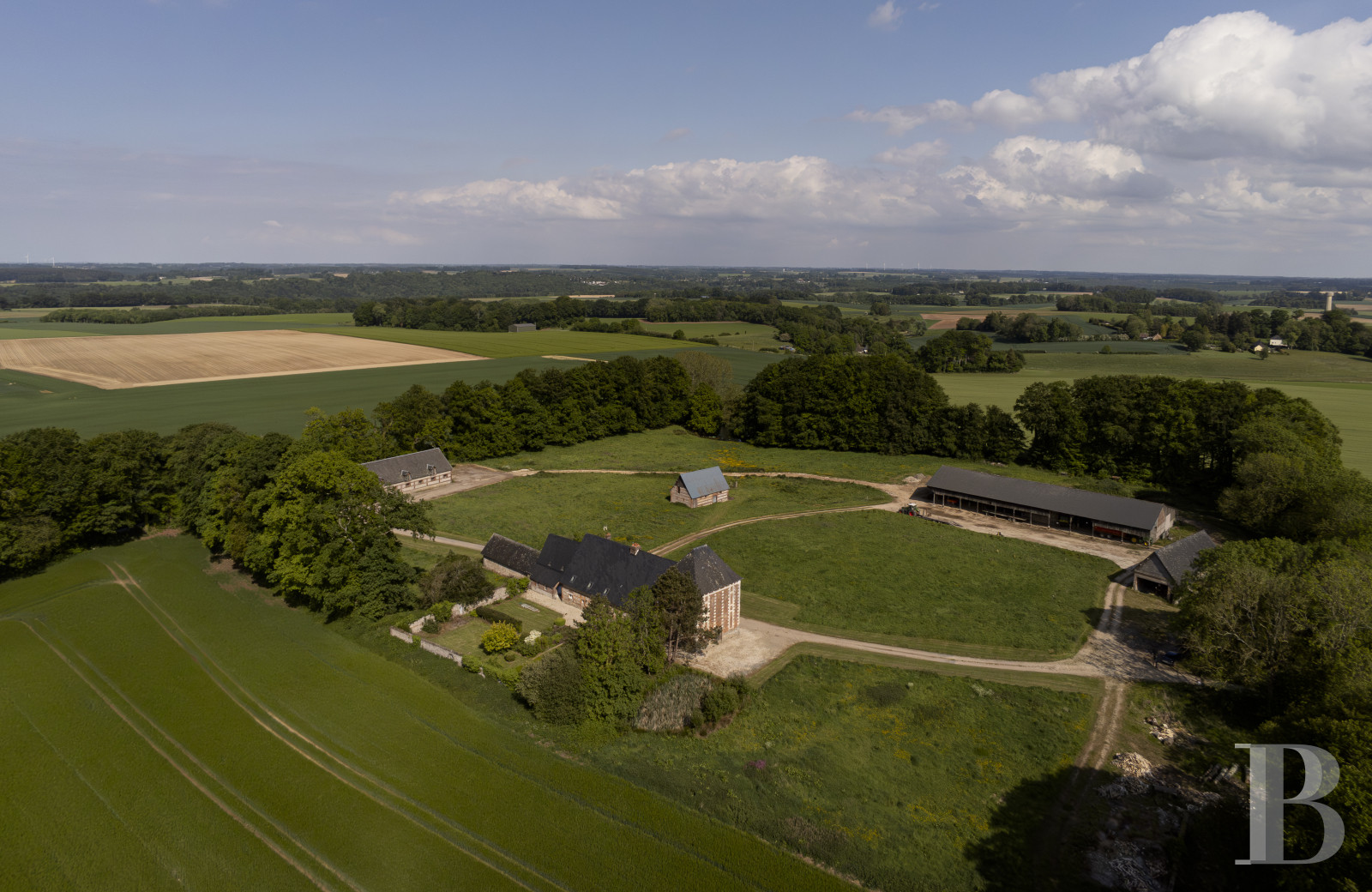 En Seine-Maritime, dans le Pays de Caux, une ancienne ferme formant un clos-masure - photo  n°20