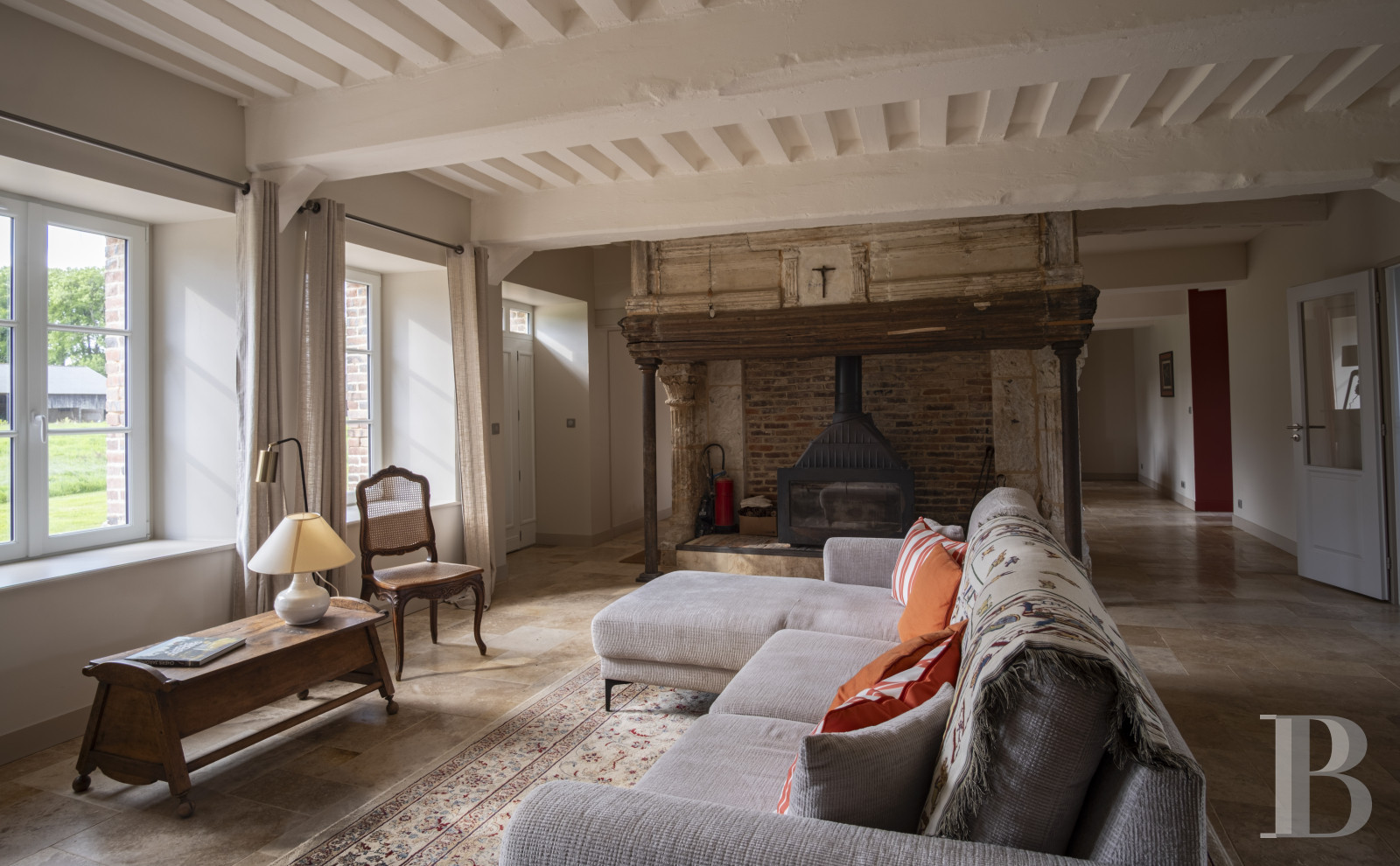 En Seine-Maritime, dans le Pays de Caux, une ancienne ferme formant un clos-masure - photo  n°4