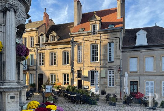 burgundy - A renovated 18th-century edifice, now a restaurant with holiday apartments, nestled in the historical town centre of Autun, Burgundy