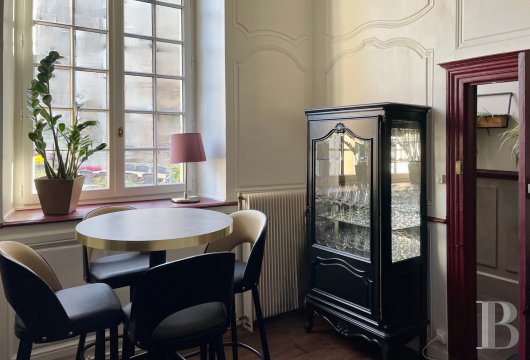 A renovated 18th-century edifice used as a restaurant and holiday apartments, nestled in the historical town centre of Autun, Burgundy