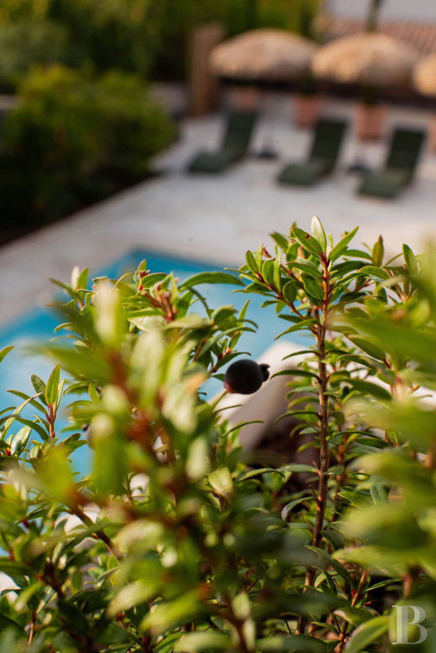 Dans le Gard, entre Nîmes et Montpellier,  une maison de village surplombant la vallée de la Vaunage - photo  n°2