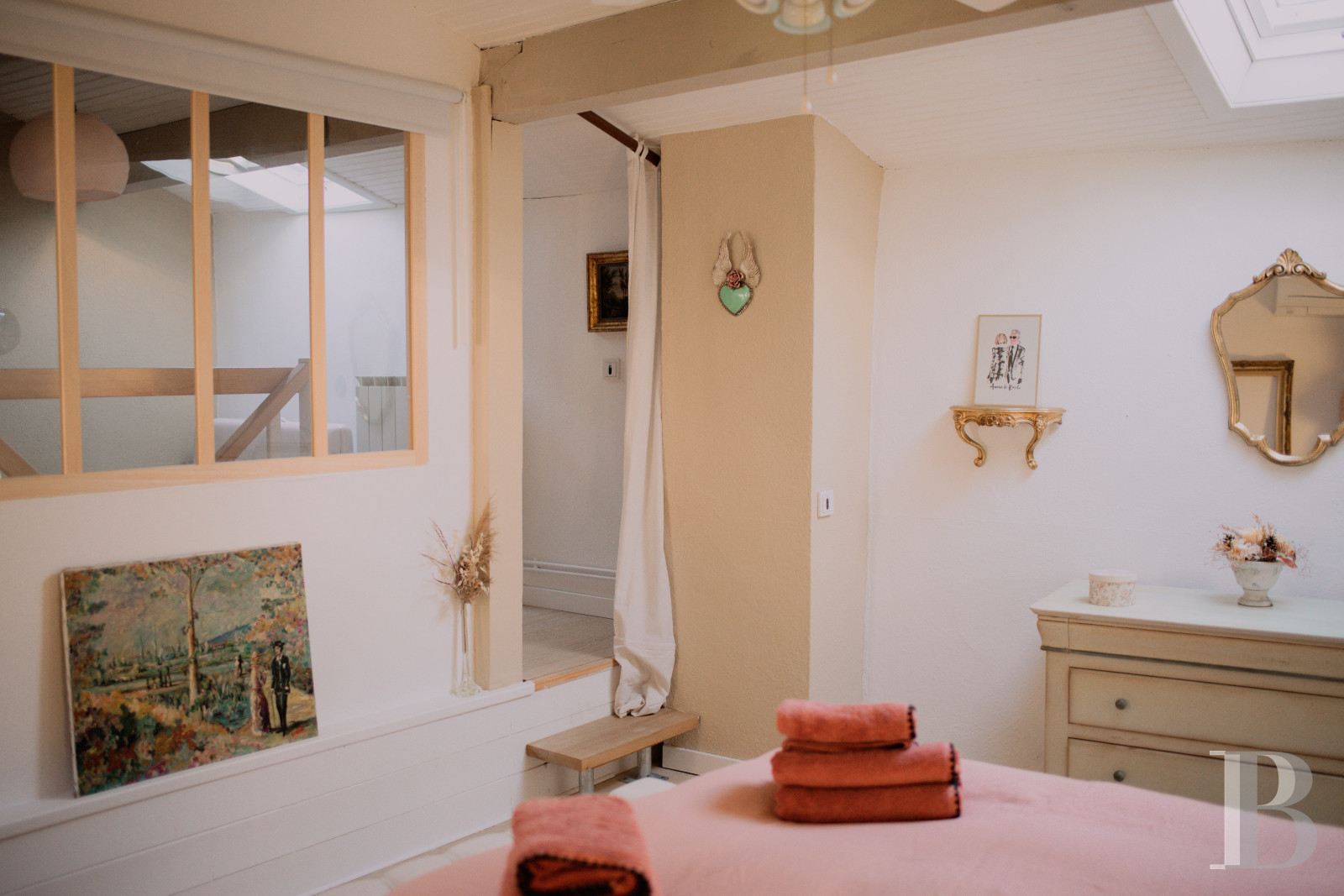 Dans le Gard, entre Nîmes et Montpellier,  une maison de village surplombant la vallée de la Vaunage - photo  n°12