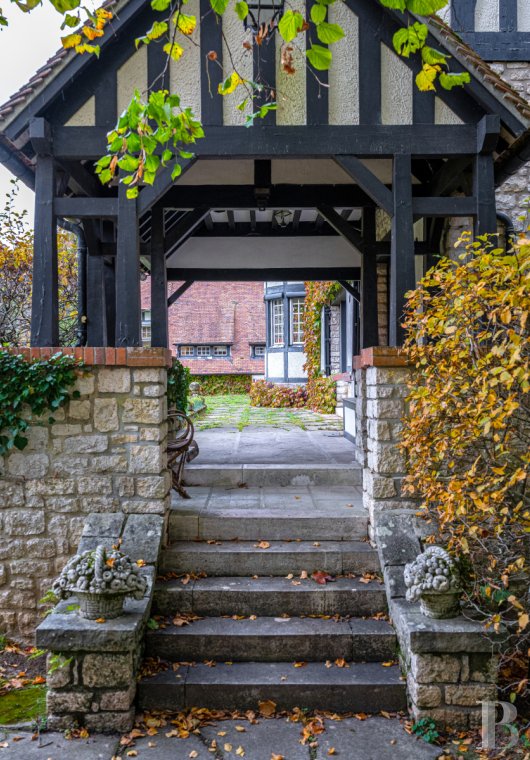 En Seine-et-Marne, à Bourron-Marlotte, une villa de style anglo-normand du début du 19e siècle - photo  n°6