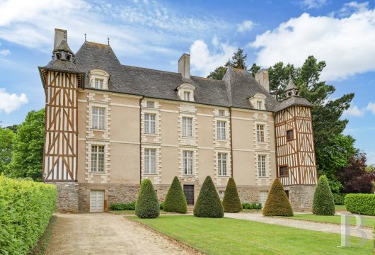 brittany - A chateau from the era of King Louis XIII of France, listed as a historical monument and nestled in Brittany, just 10 minutes from the city of Rennes