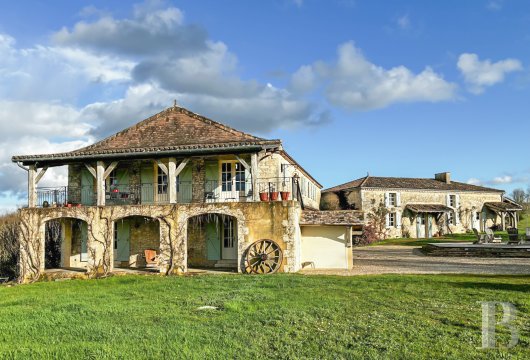 aquitaine - A fully renovated 15th-century rural estate in 4-hectare grounds, with a swimming pool, in the north of the Lot-et-Garonne area