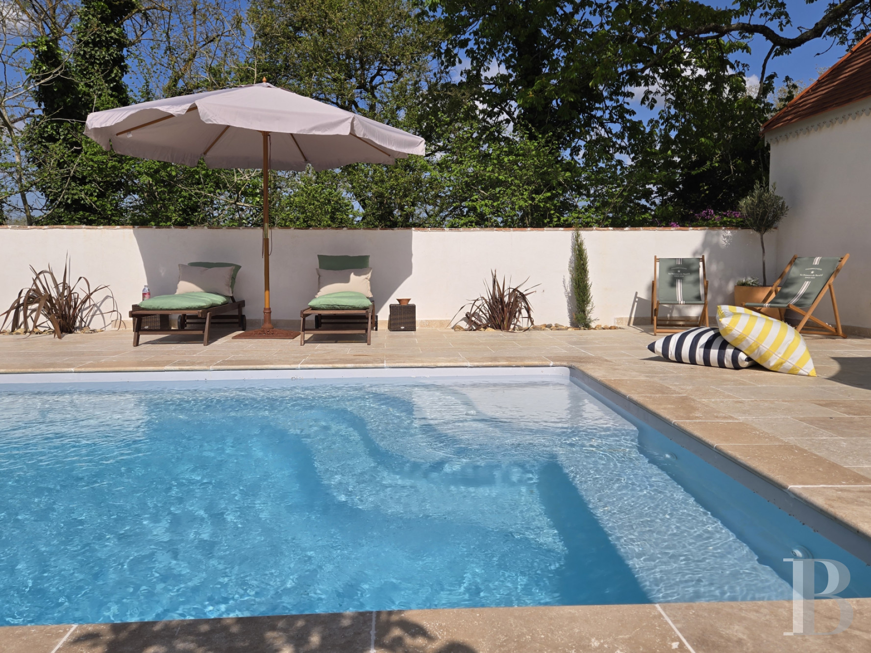 Dans le Lot-et-Garonne, au sud-est de Marmande, une demeure des 18e et 19e siècles en bordure du canal latéral de la Garonne - photo  n°11