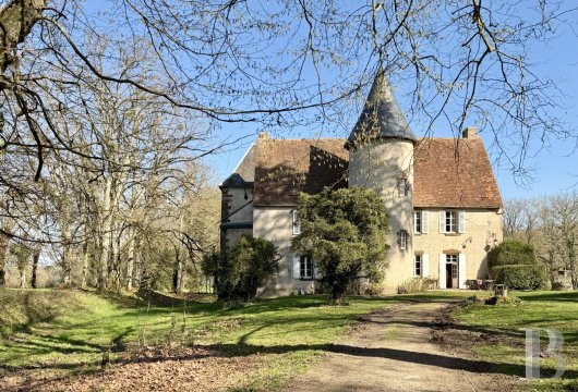 centre-val-de-loire - Dans la campagne berrichonne,  un manoir du 16e s. entouré de douves et son domaine de 22 ha