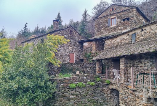 languedoc-roussillon - Aux confins du Gard et de la Lozère, dans le parc national des Cévennes, une maison à rénover, ses quatre gîtes et ses 43 ha de nature préservée