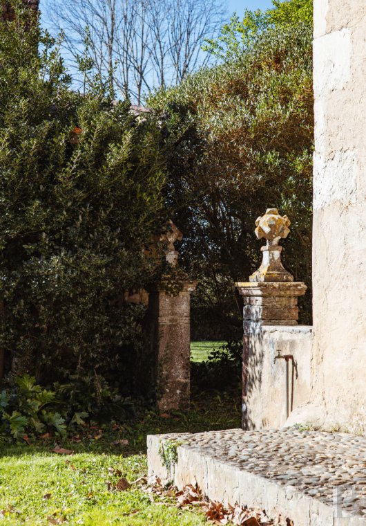 Historic buildings for sale - aquitaine - Dans les Landes, à 20 min de Mont-de-Marsan,  une vaste maison capcazalière de Chalosse, inscrite MH