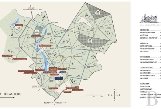 A country house rental for a year with access to the services and facilities of a large estate, an hour’s train ride from Paris in Touraine  - photo  n°3