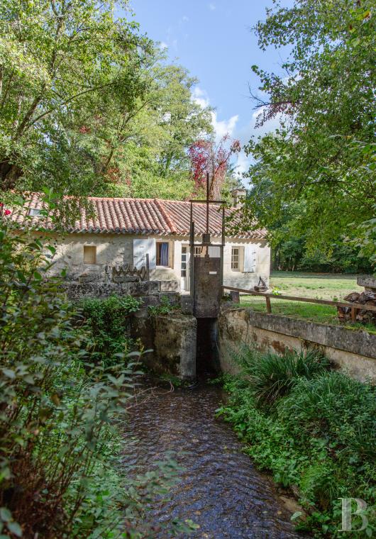 residences & character houses for sale - aquitaine - An 18th-century former watermill with outbuildings in 1.5-hectare grounds, 20 kilometres from Bordeaux, in the Gironde area
