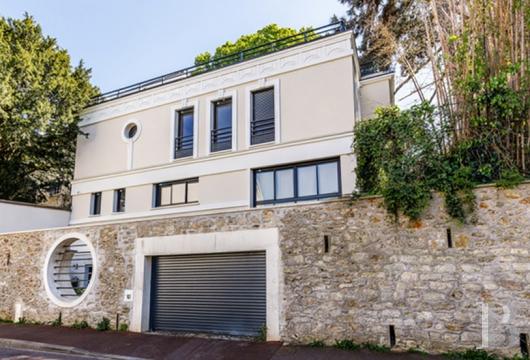 paris - A more than 300-m² Art Deco inspired recently built villa, with a garden and roof terrace, near to Sceaux town-centre