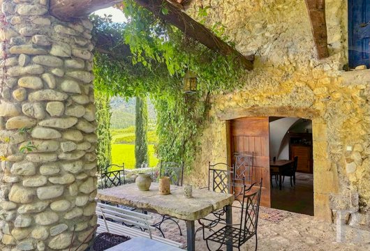 traditional mas house for sale rhones alps   - 14