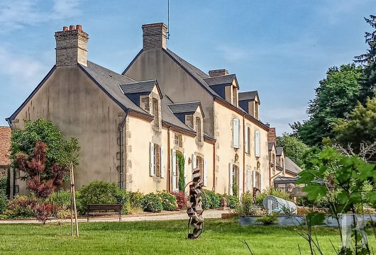 lower-normandy - An elegant 18th-century manor with a pool and five hectares of grounds, tucked away near the quaint village of Saint-Céneri-le-Gerei in Normandy