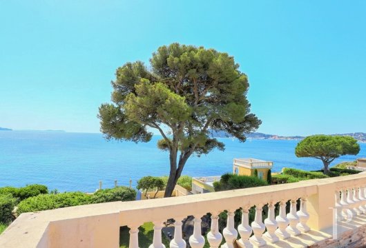 provence-cote-dazur - À Toulon, en premier rang face à la Méditerranée avec vue et accès mer,
 une grande et prestigieuse maison de 1900 et son jardin