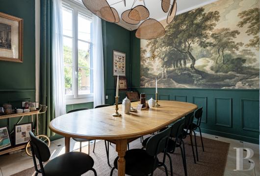 center-val-de-loire - In the centre of Montrichard, a comfortable residence with terraced gardens and rock-cut event galleries