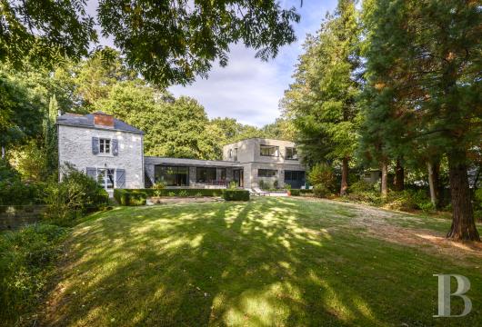 pays-de-loire - À 20 min de Nantes, sur les rives de l’Erdre avec un port privé, une ancienne maison de pêcheur et son extension contemporaine