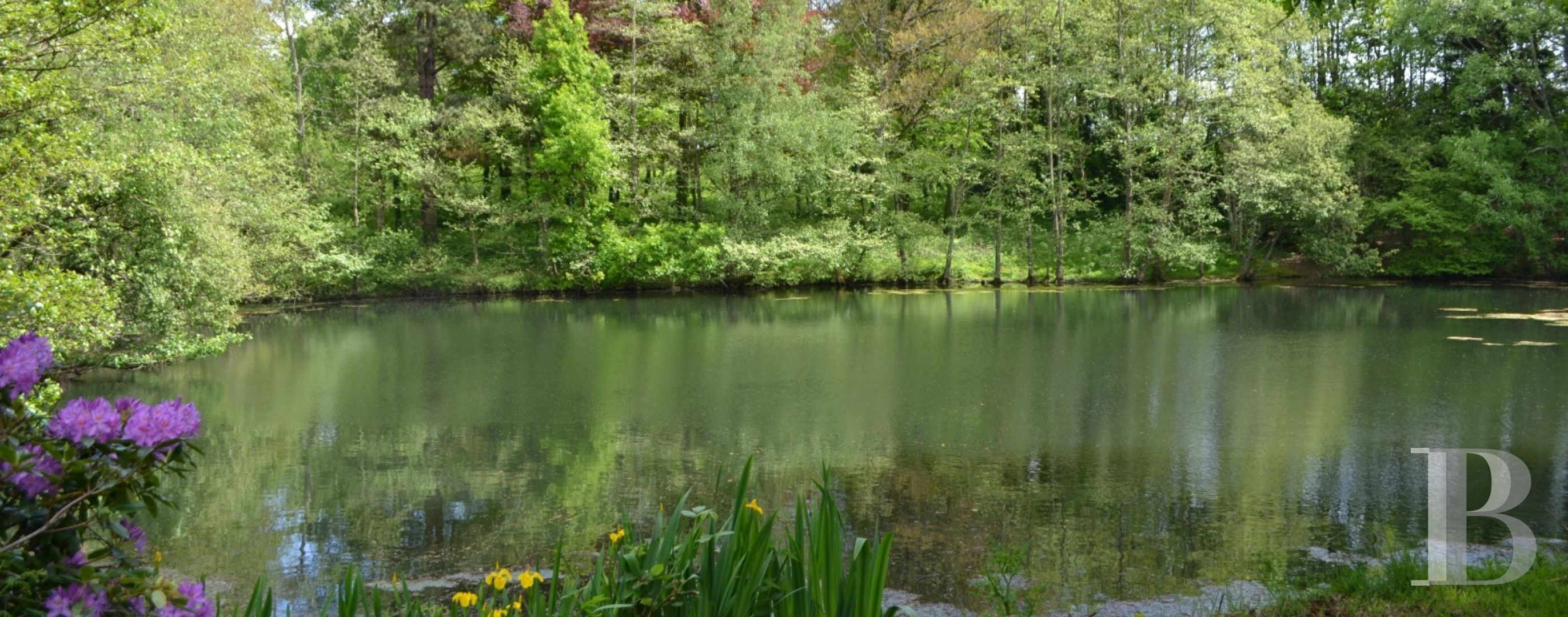 Dans le Cotentin, un château du 18e s.et ses dépendances rayonnant sur les hauteurs du Val de Saire - photo  n°3