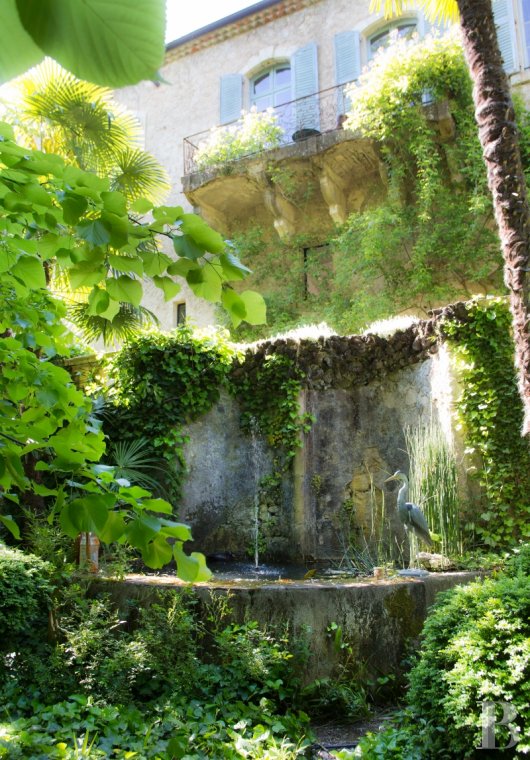 A small village chateau  with a remarkable garden  in Ardèche - photo  n°9