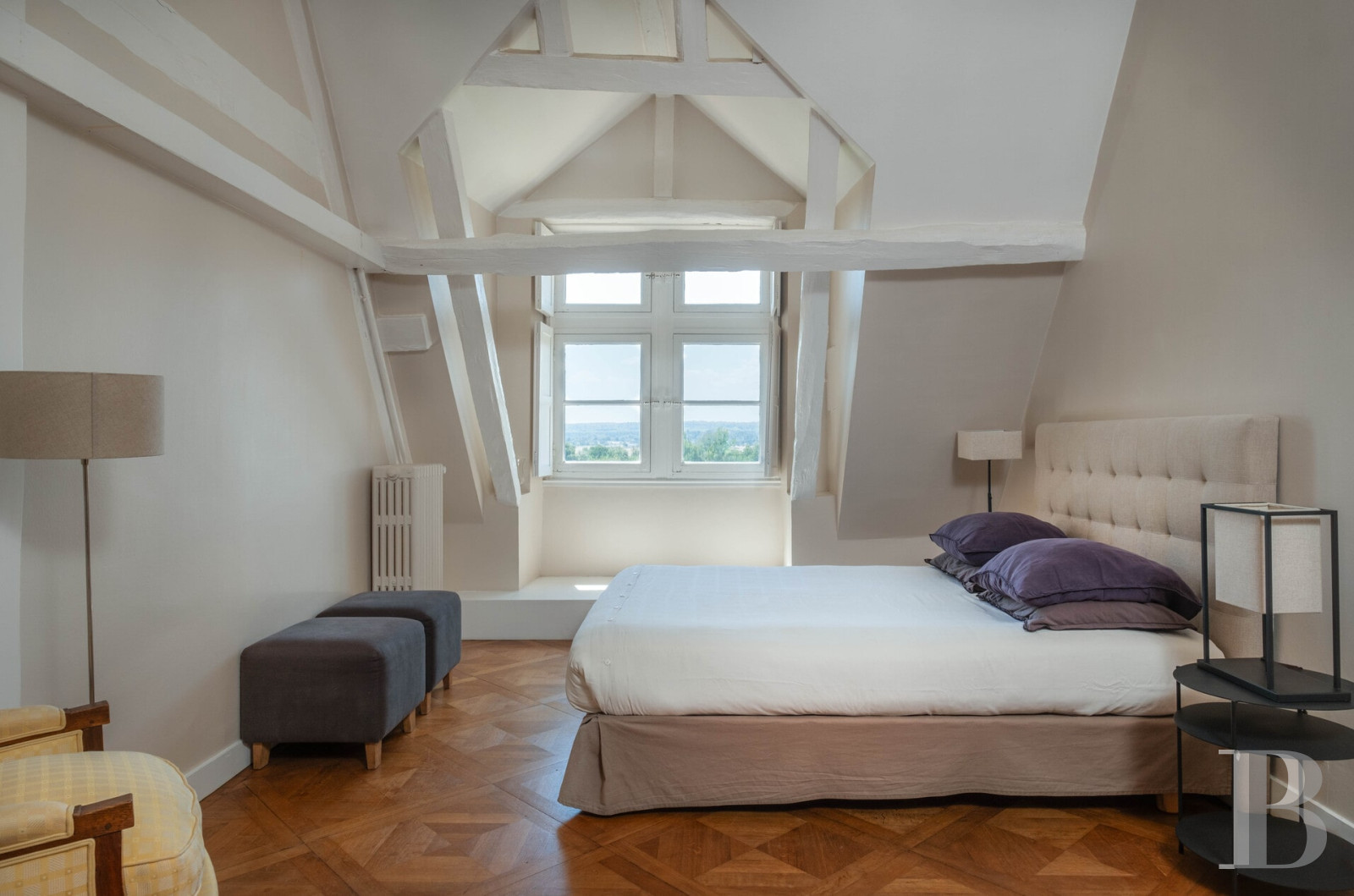 En Indre-et-Loire, sur les hauteurs d’un village, près d’Amboise, un château et son hameau en bordure de forêt - photo  n°20