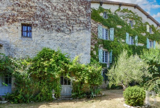 poitou-charentes - A large, elegant and comfortable house and its neighbouring building in need of  restoration, in a beautiful dry-stone village in the upper Sèvre valley