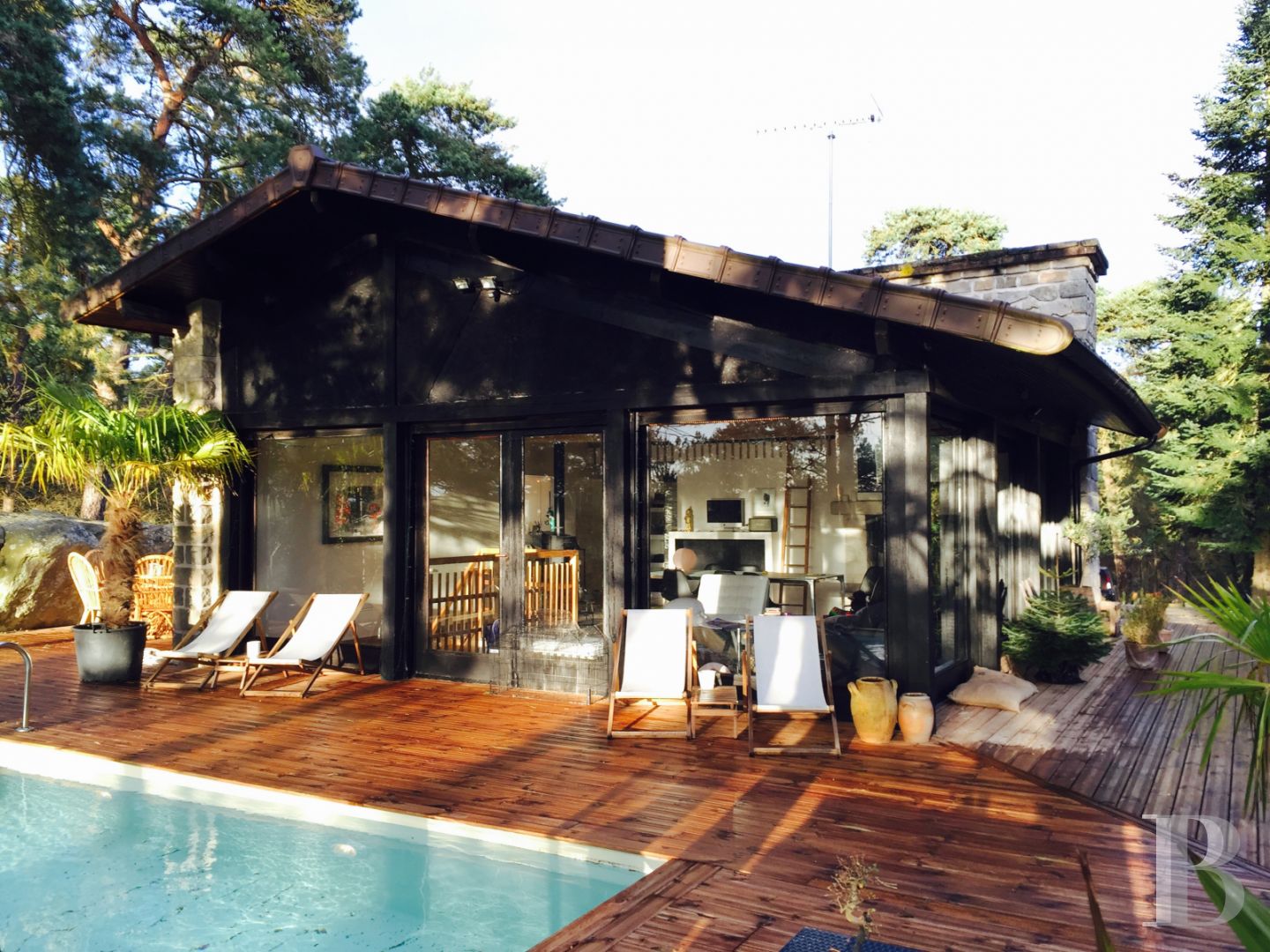 Dans la forêt de Fontainebleau,  une « Prairie House » à la française  - photo  n°10