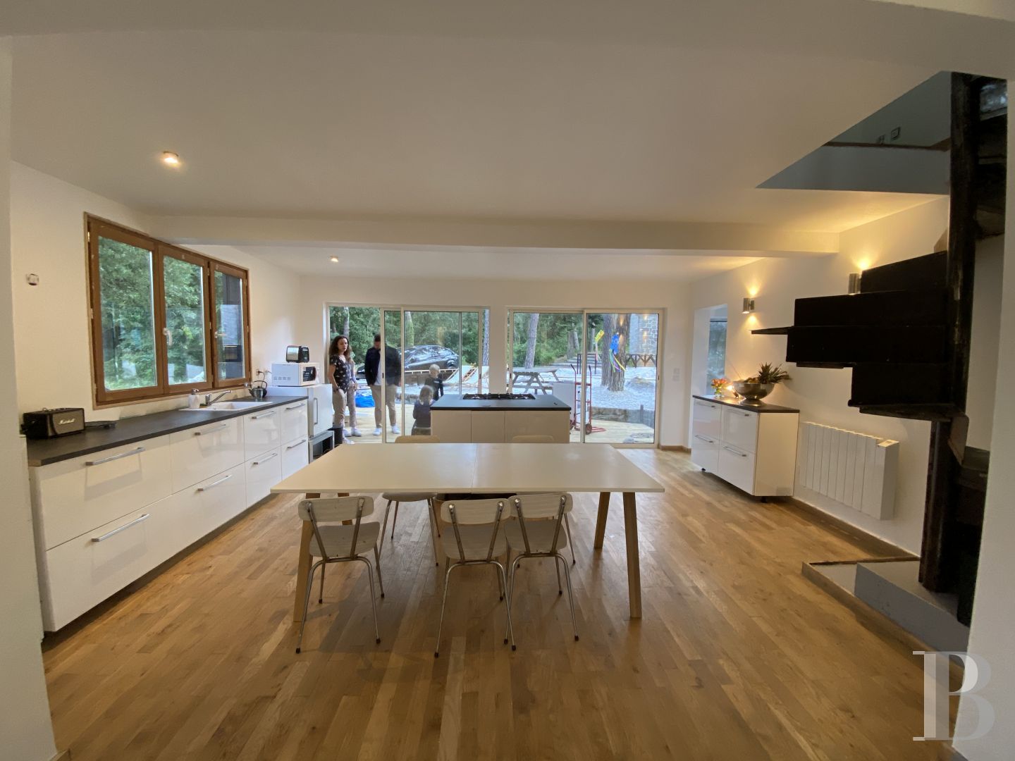 Dans la forêt de Fontainebleau,  une « Prairie House » à la française  - photo  n°6