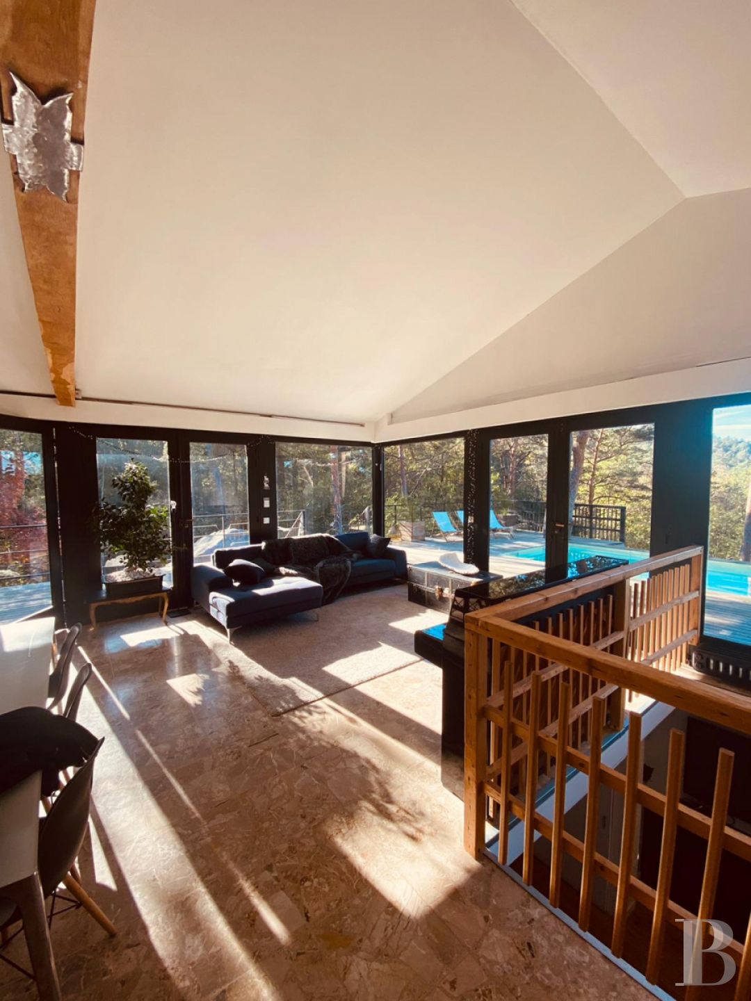 Dans la forêt de Fontainebleau,  une « Prairie House » à la française  - photo  n°8