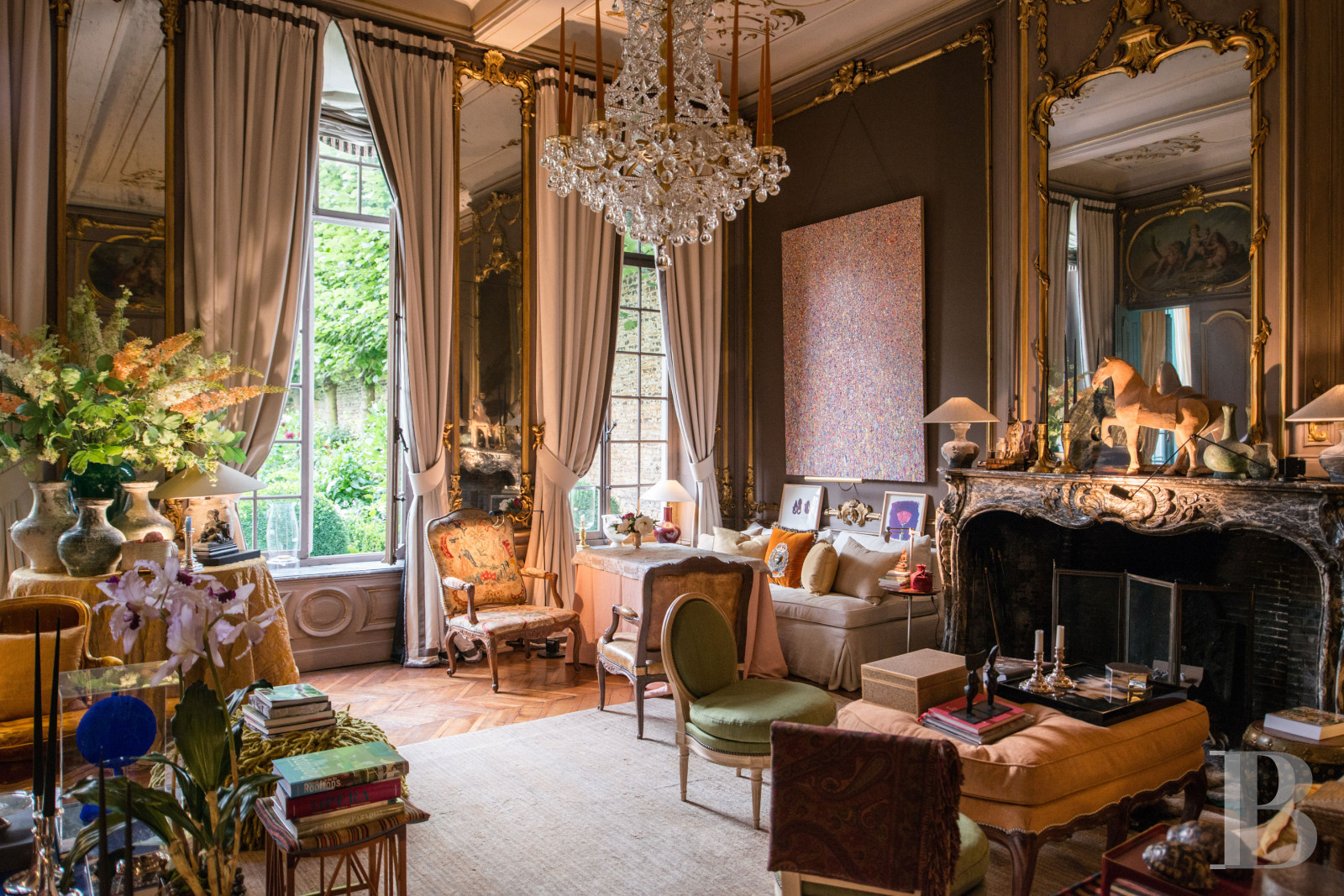 Non loin de la Lys célébrée par les poètes, un remarquable hôtel particulier gantois  - photo  n°7